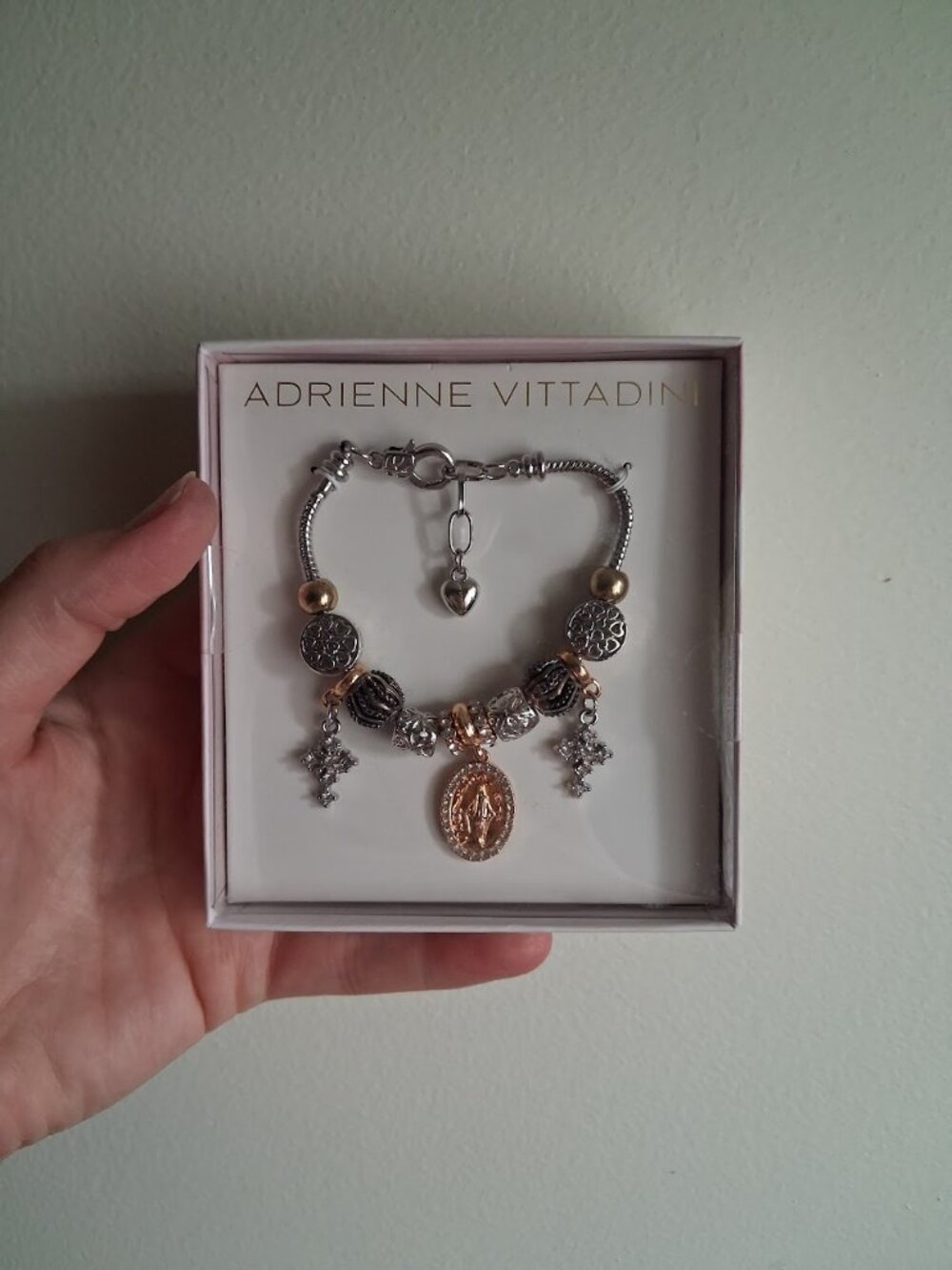 Adrienne Vittadini Religious bracelet